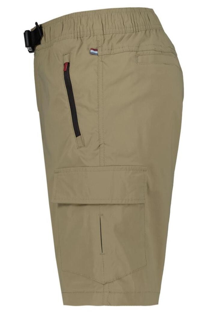 Donders groene heren korte broek | Zijaanzicht