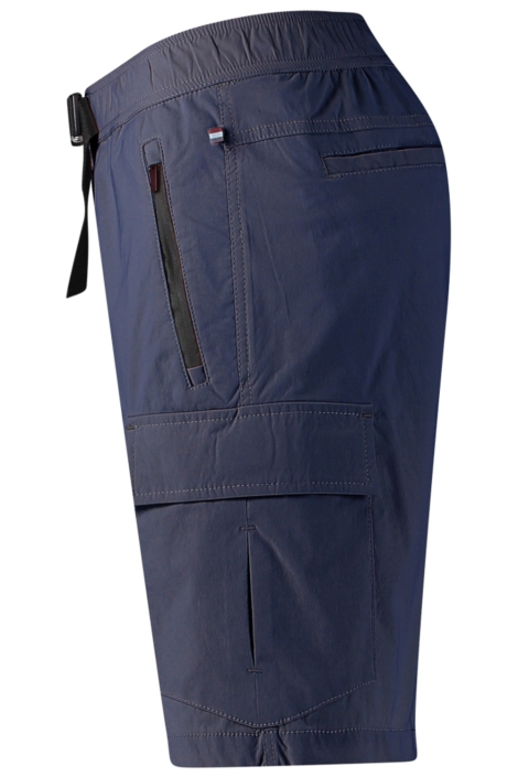 Donders blauwe heren korte broek | Zijaanzicht