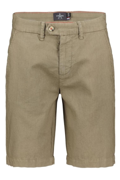Donders groene heren korte broek | Vooraanzicht