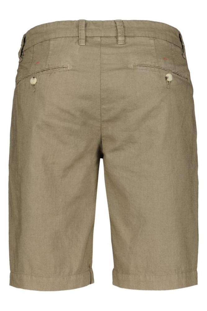 Donders groene heren korte broek | Achteraanzicht