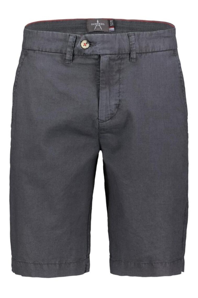 Donders grijze heren korte broek | Vooraanzicht