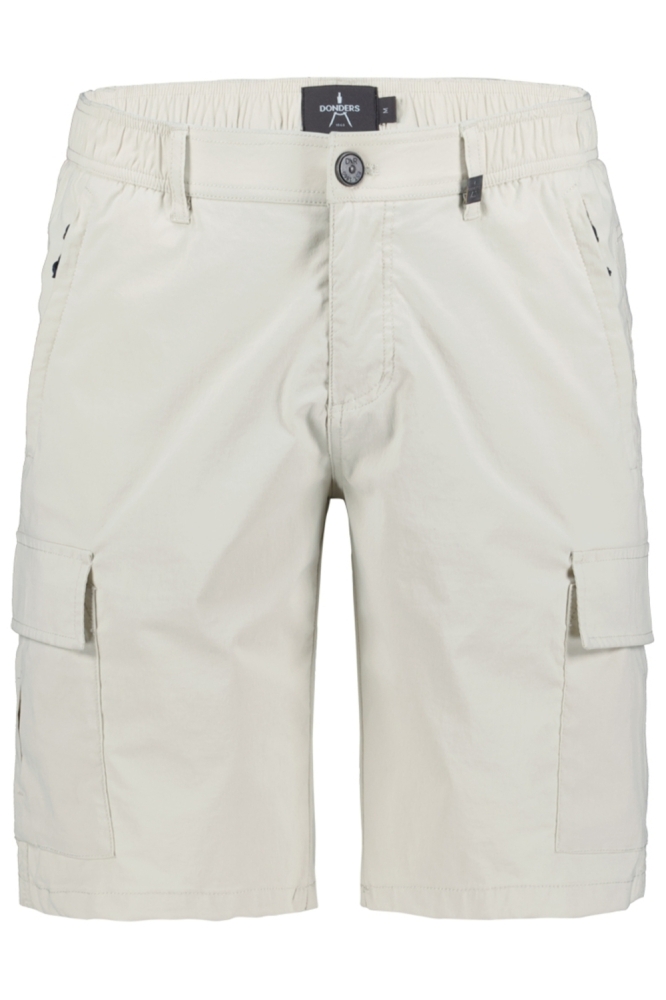 Donders beige heren korte broek | Vooraanzicht
