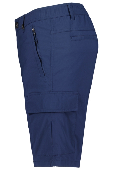 Donders blauwe heren korte broek | Zijaanzicht