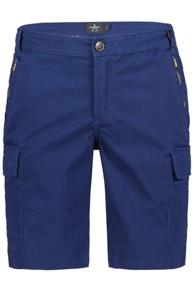 Donders blauwe heren korte broek | Vooraanzicht