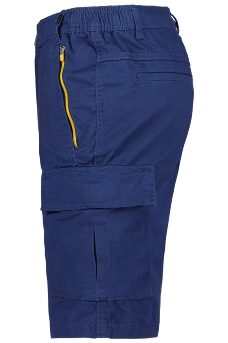 Donders blauwe heren korte broek | Zijaanzicht