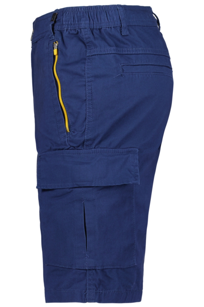 Donders blauwe heren korte broek | Zijaanzicht
