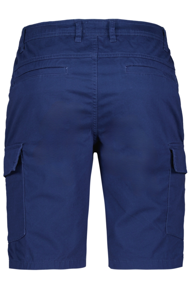 Donders blauwe heren korte broek | Achteraanzicht
