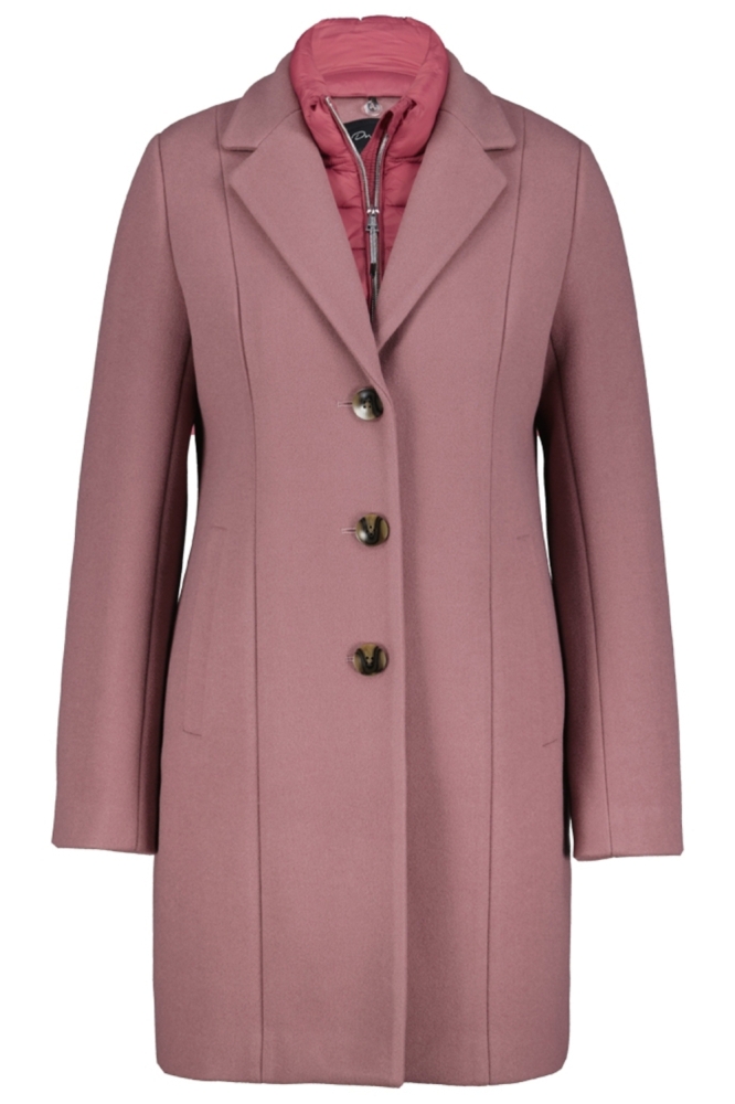 Donders roze dames jas | Vooraanzicht