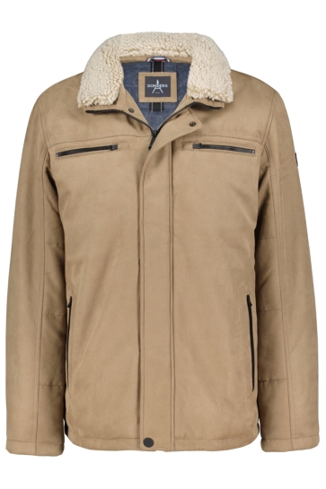 Donders textile jacket Camel
