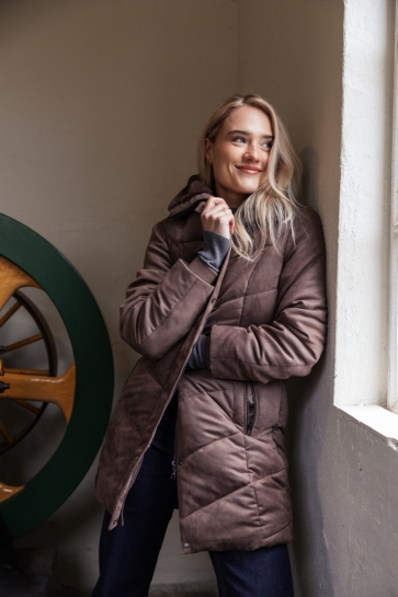 Donders Jas TEXTILE JACKET 26179 542 COSY BROWN