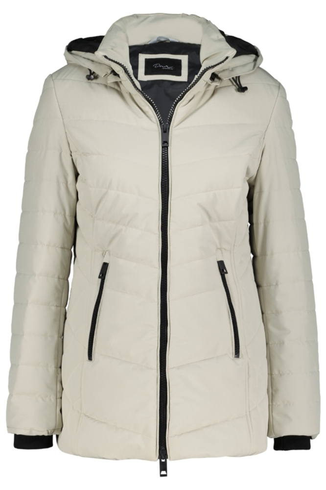 Donders beige dames jas | Vooraanzicht