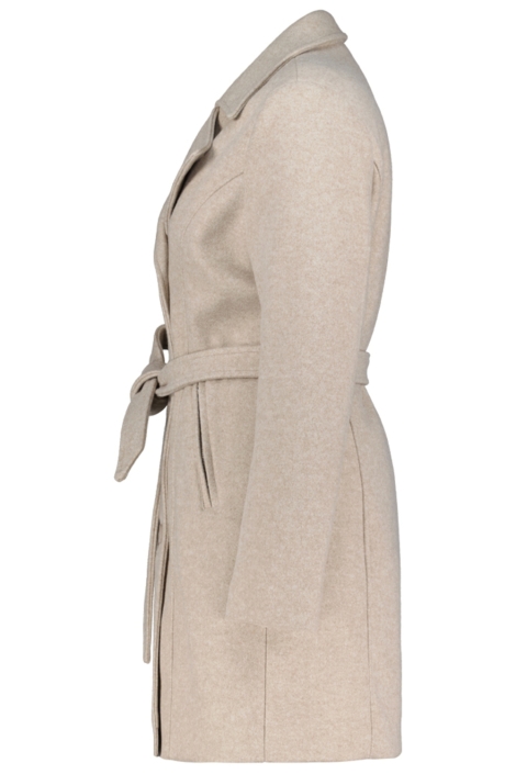 Donders beige dames jas | Zijaanzicht