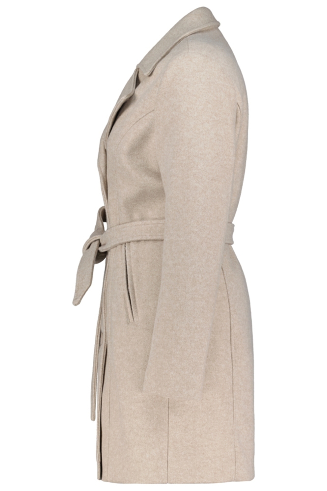 Donders beige dames jas | Zijaanzicht