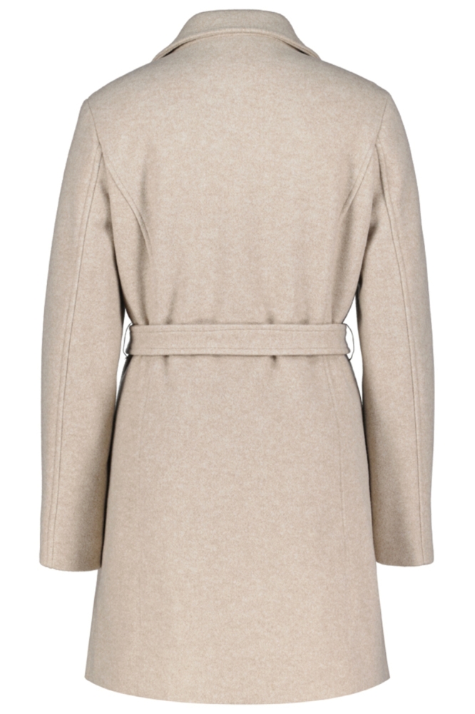 Donders beige dames jas | Achteraanzicht