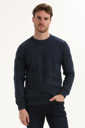 Gabbiano Trui KNITTED TRUI 615764 301 navy