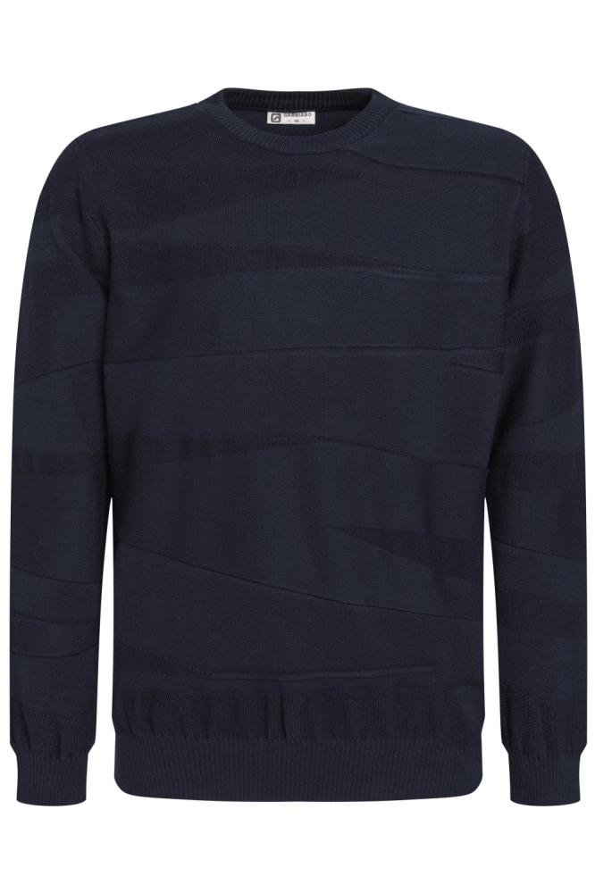 Gabbiano blauwe heren trui | Vooraanzicht