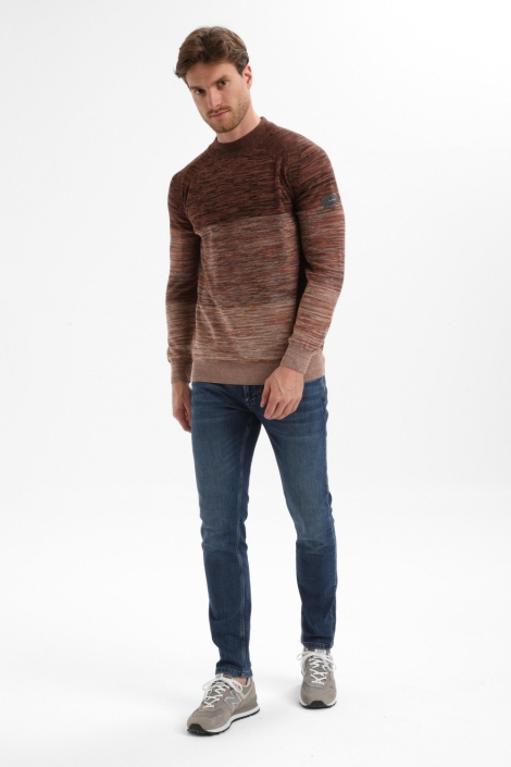 Gabbiano oranje heren trui | Model