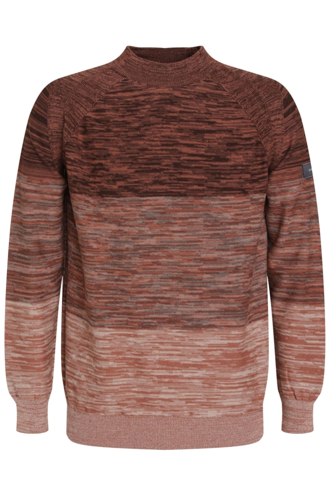 Gabbiano oranje heren trui | Vooraanzicht