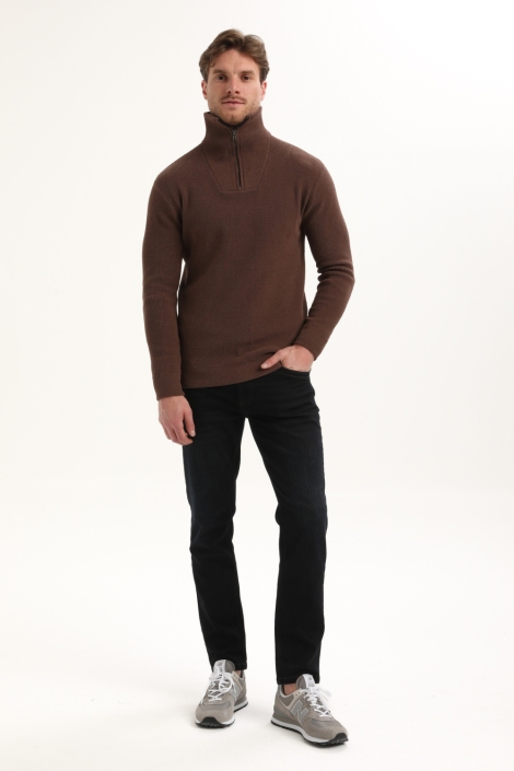 Gabbiano bruine heren trui | Model