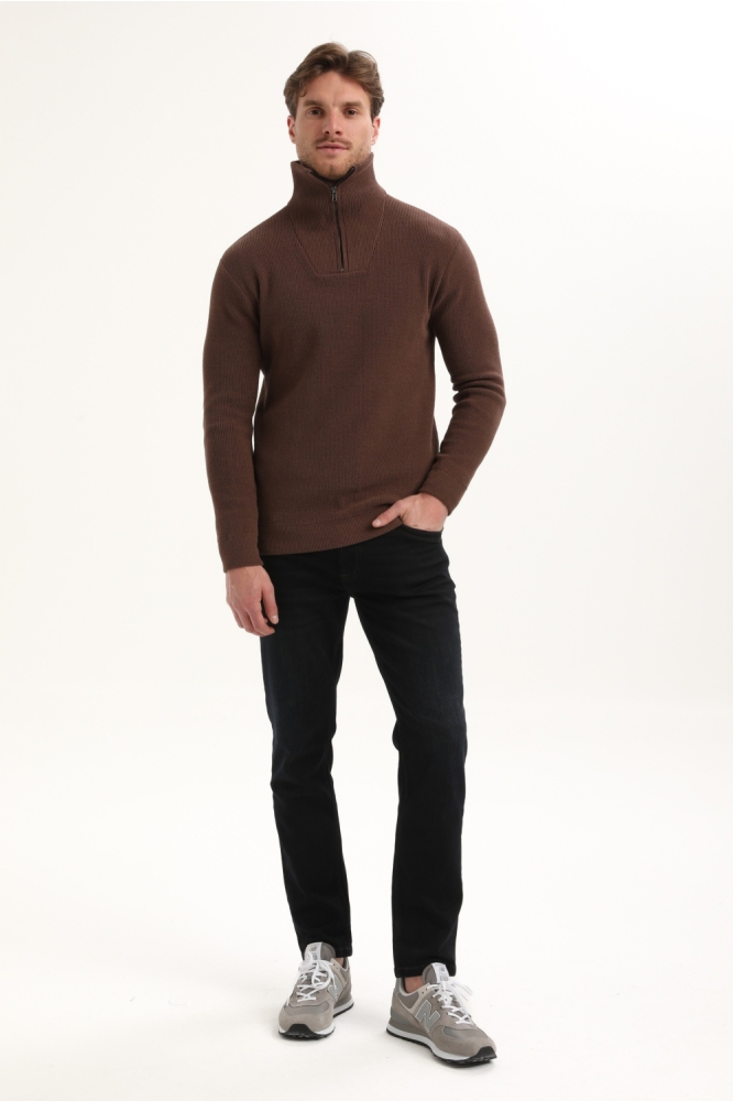 Gabbiano bruine heren trui | Model