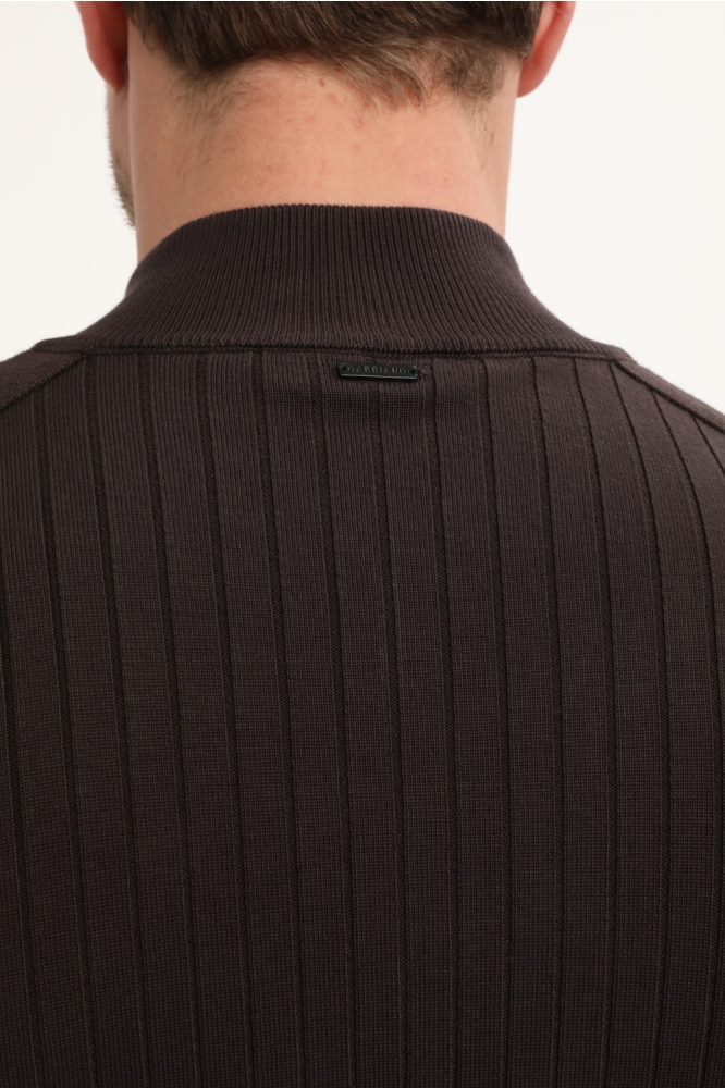 Gabbiano bruine heren trui | Close up