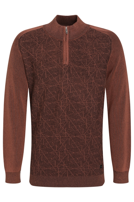 Gabbiano bruine heren trui | Vooraanzicht