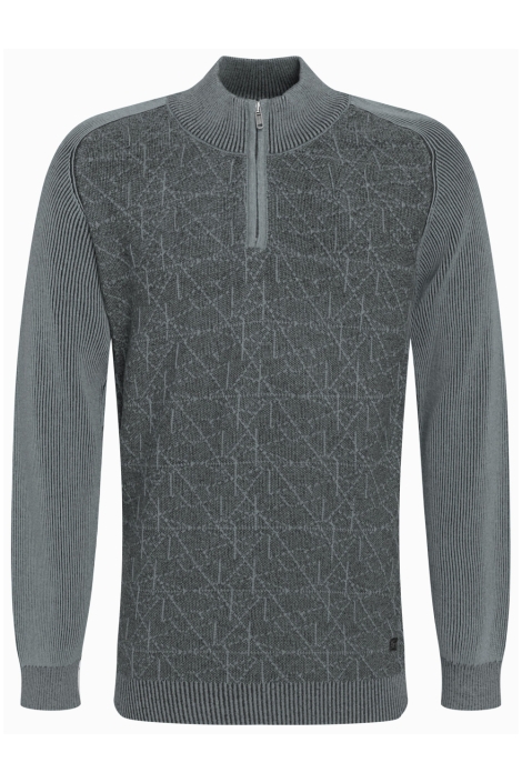 Gabbiano blauwe heren trui | Vooraanzicht