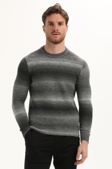 Gabbiano Trui ZACHTE TRUI MET GRADIENT KLEURVERLOOP 615773 DARK GREY