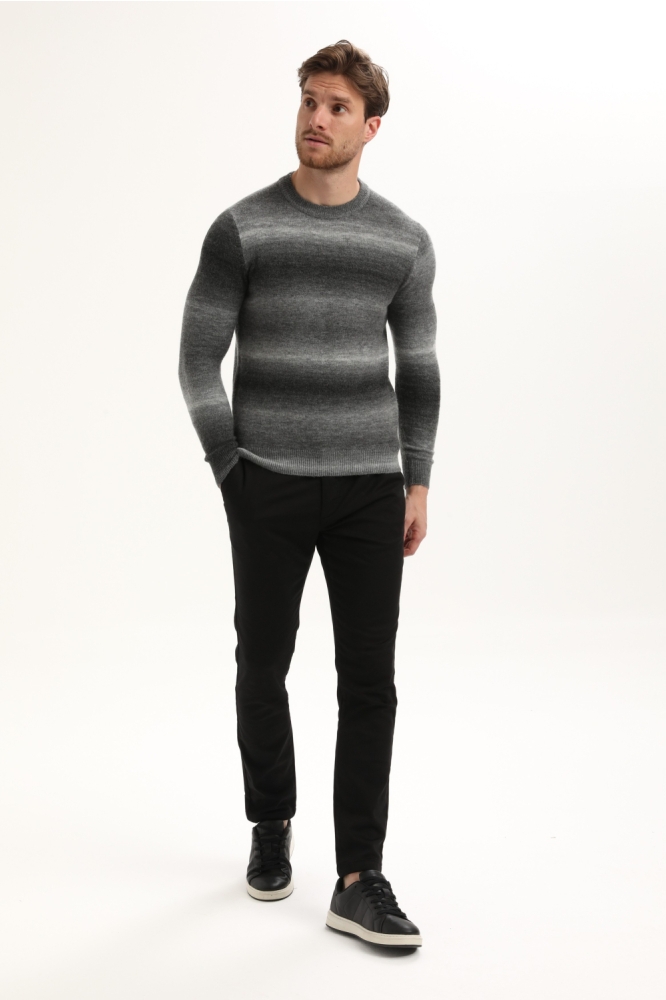 Gabbiano grijze heren trui | Model