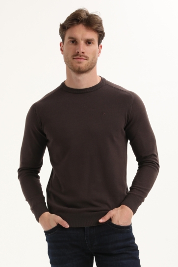 Gabbiano Trui ESSENTIAL KNITTED TRUI 614570 S 5702 oak brown