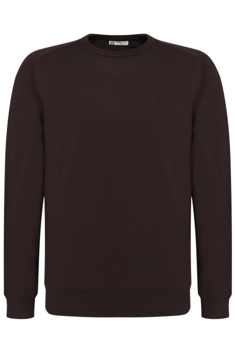 Gabbiano bruine heren trui | Vooraanzicht