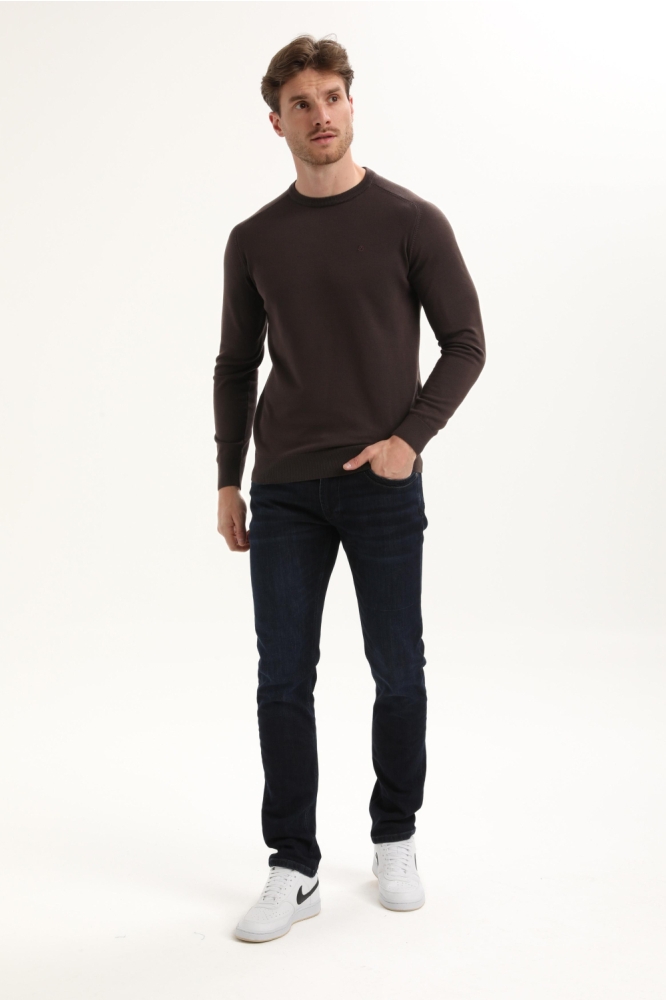 Gabbiano bruine heren trui | Model