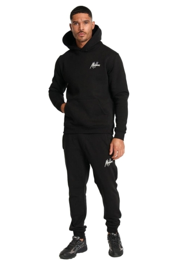 Malelions mm1-bf25-05 signature tracksuit Zwart