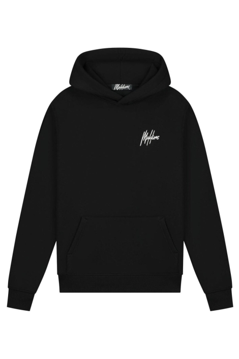 Malelions zwarte heren sweater | Vooraanzicht