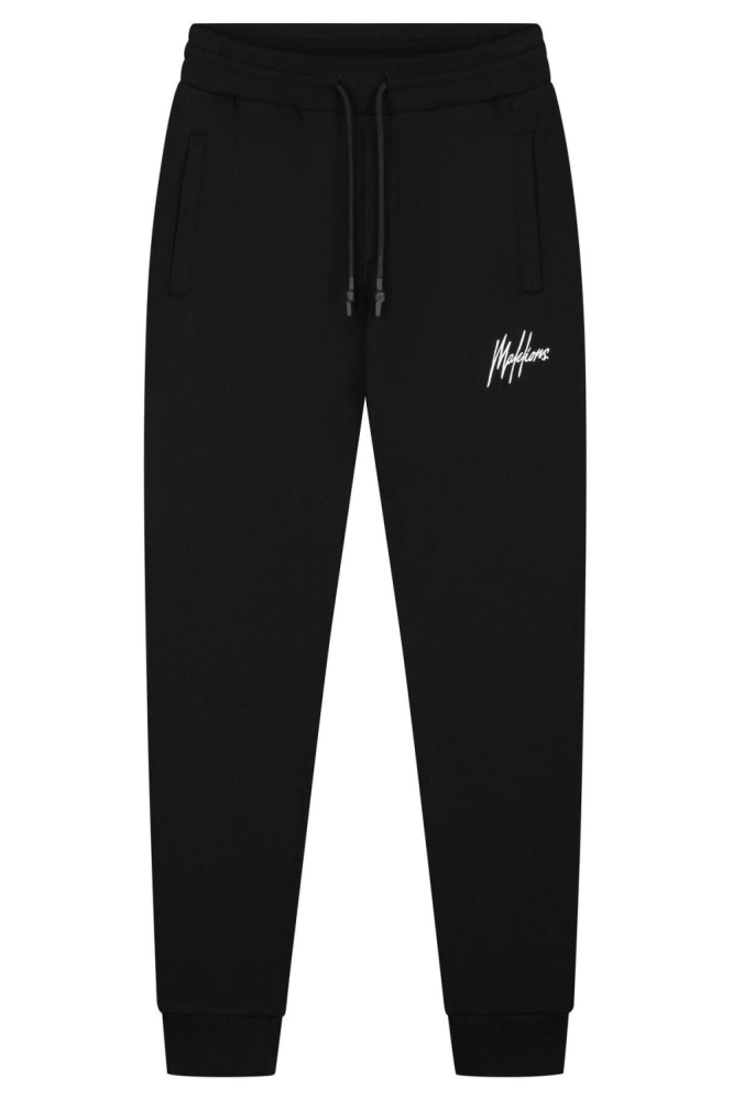 Malelions zwarte heren sweater | Vooraanzicht