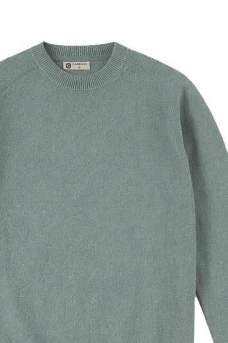 Gabbiano groene heren trui | Close up