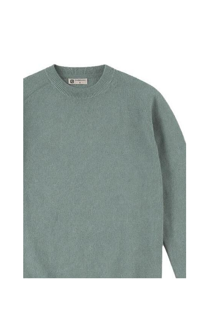 Gabbiano groene heren trui | Close up