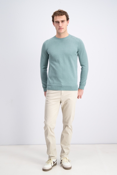 Gabbiano groene heren trui | Model